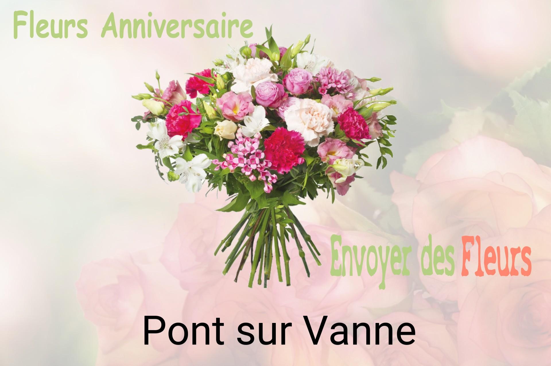 Bouquet de fleurs d’anniversaire livré à Pont-sur-Vanne