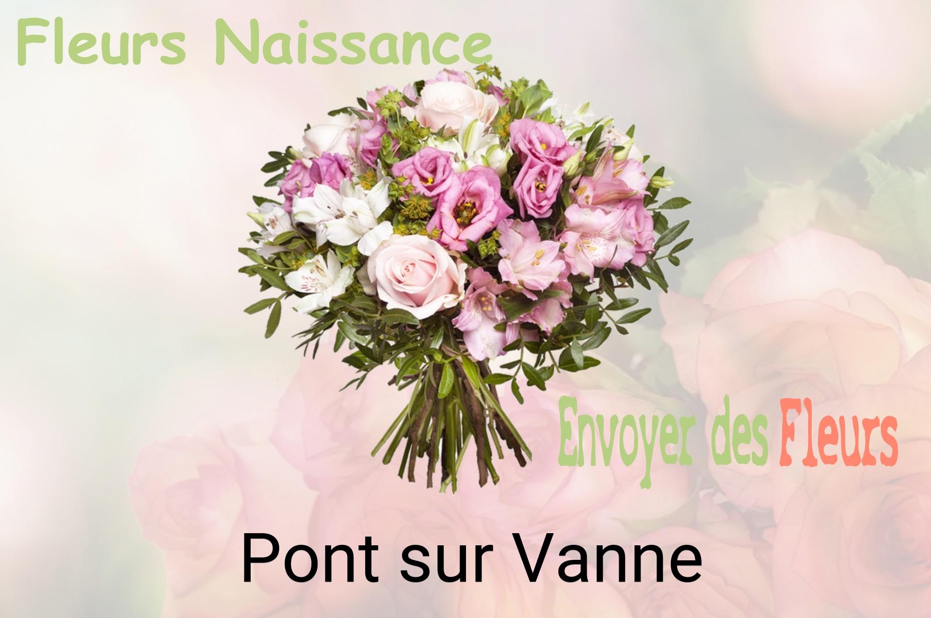 Bouquet de fleurs de naissance livré à Pont-sur-Vanne